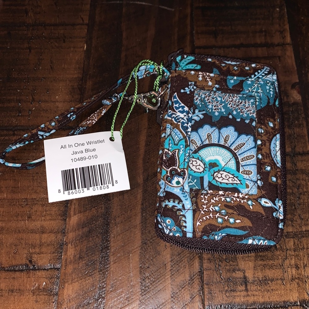 NWT VERA BEADLEY ALL IN ONE WRISTLET JAVA BLUE
